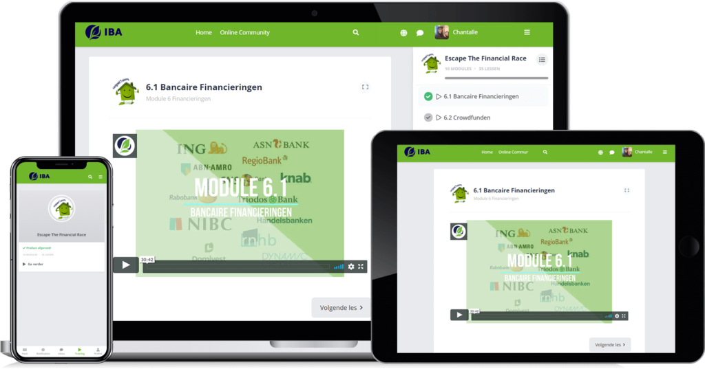 Op deze foto zie je IBA Coaching