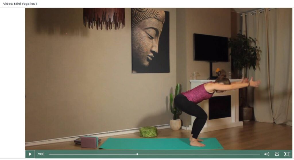 Op deze foto zie je Yoga Nidra: Reis door de Chakra's Cursus van Happy With Yoga