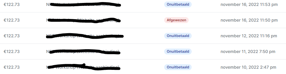 Op deze foto zie je de resultaten van geld verdienen met affiliate marketing