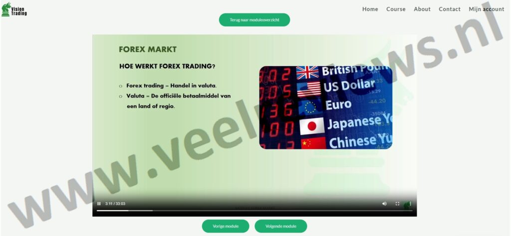 Op deze foto zie je Bonus #3: Forex markt van de daytrading Course