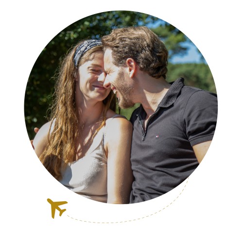 Op deze foto zie je Jeanet Wolf en John Slabbekoorn van Lifestyle Of Business (LSOB)