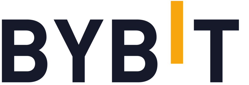 Op deze foto zie je het Bybit logo in vergelijking met Bitvavo vs Bybit