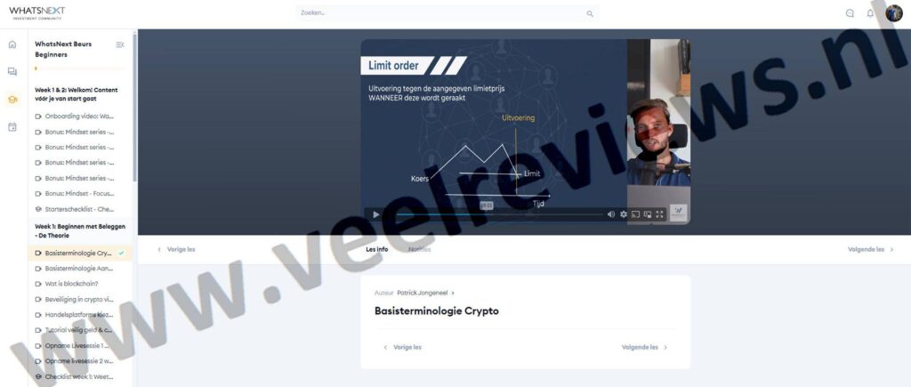 Op deze foto zie je de crypto cursus van Whatsnext Community (Rob Duijvestijn en Patrick Klijnsma)