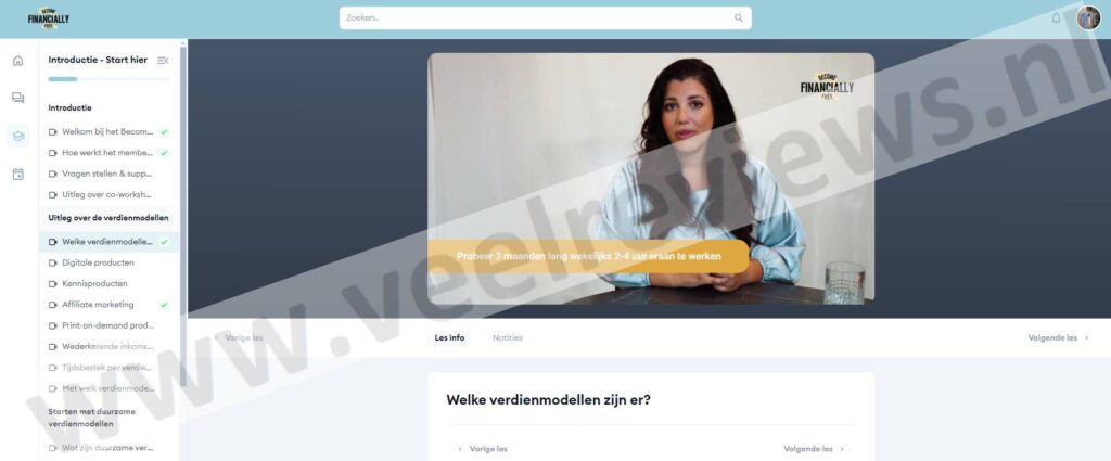 Op deze foto zie je Fase 0: Introductie van de Cursus Become Financially Free 2.0 van Rowena Rousseau