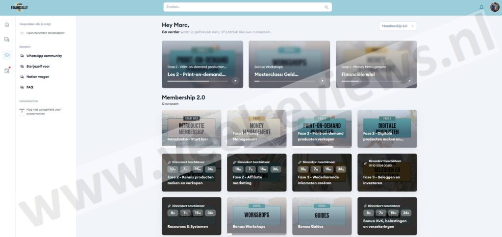 Op deze foto zie je het Huddle platform