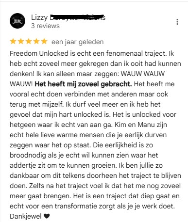 Op deze foto zie je Money Unlocked Ervaringen